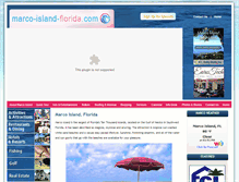 Tablet Screenshot of marco-island-florida.com